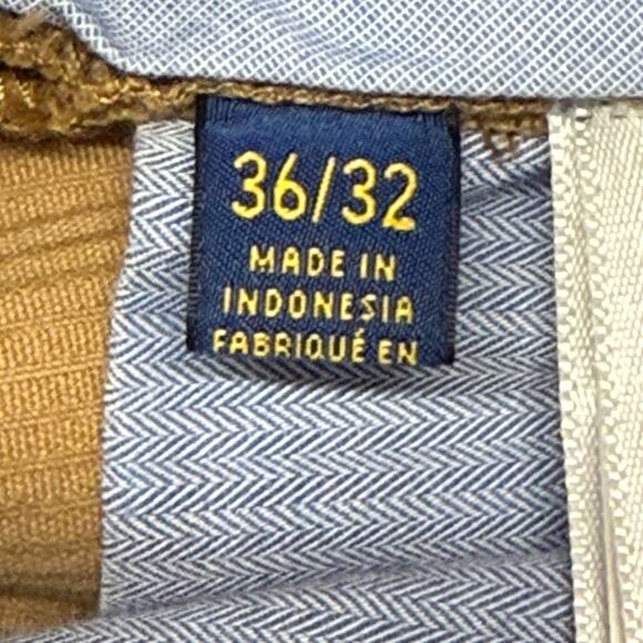 Polo Ralph Lauren Pants Mens 36X32 Brown Corduroy Stretch Classic Fit Preppy - Picture 9 of 10